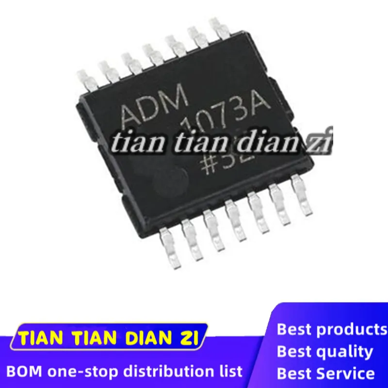 1pcs ADM1073A ADM1073ARUZ screen printing ADM1073A heat exchange voltage controller TSSOP-14   IC CHIPS IN STOCK