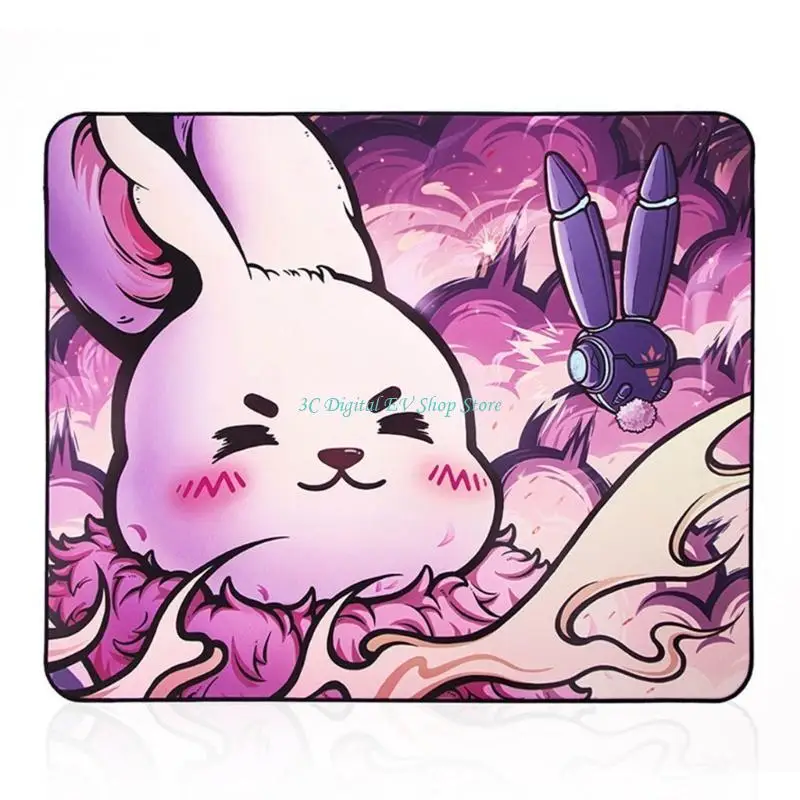 E74D Smooth Esptiger Gaming Mousepad Mat Flexible Smooth Mouse Pad Stitched