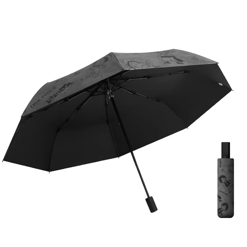 

One Piece Peripheral Umbrella Sunny and Rain Dual-use Sunshade Sunscreen Anti-ultraviolet Automatic Folding Sun Umbrella