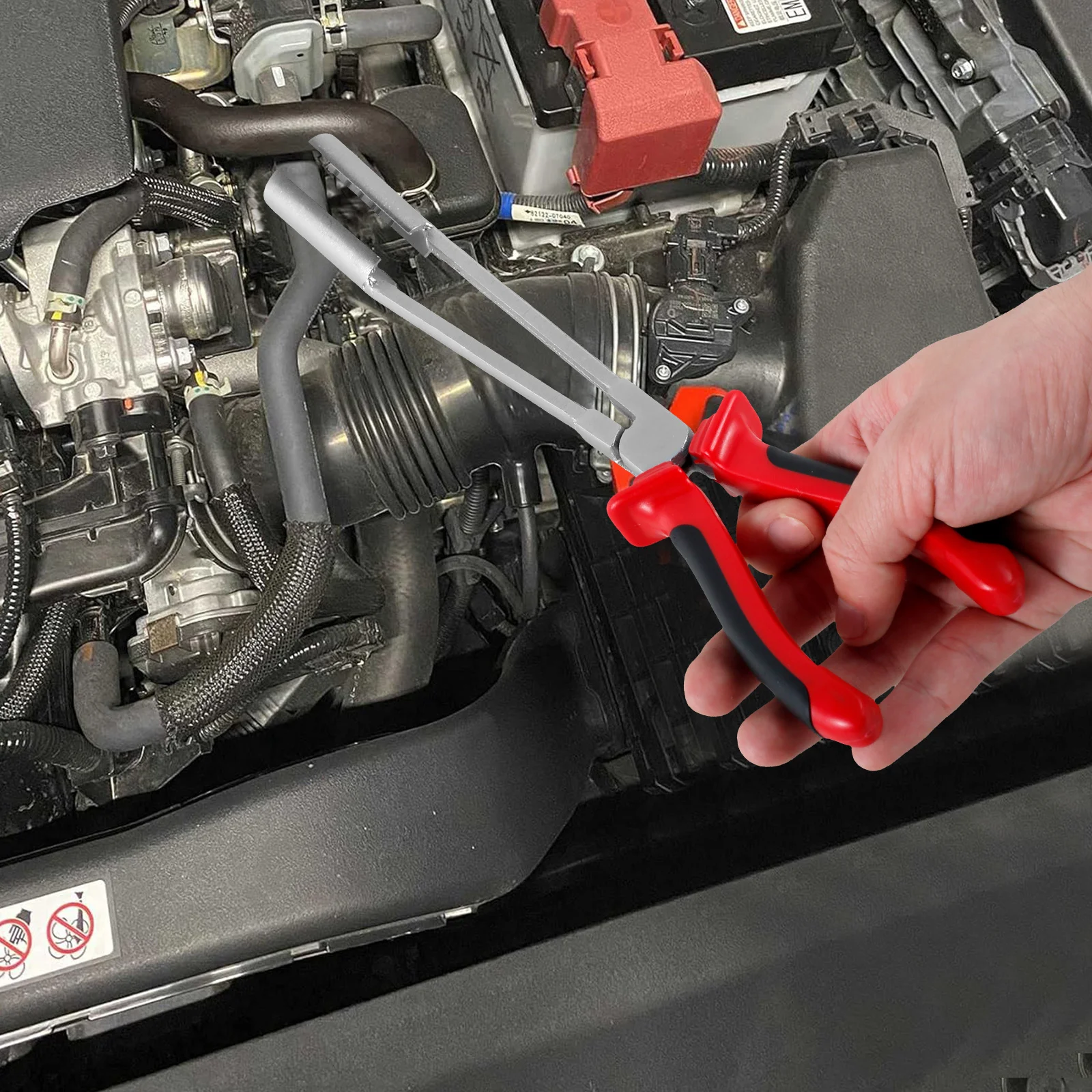 

Professional Spark Plug Wire Removal Pliers , Safe Tool for Cylinder Cable Extraction & Automotive Ignition System Repair,