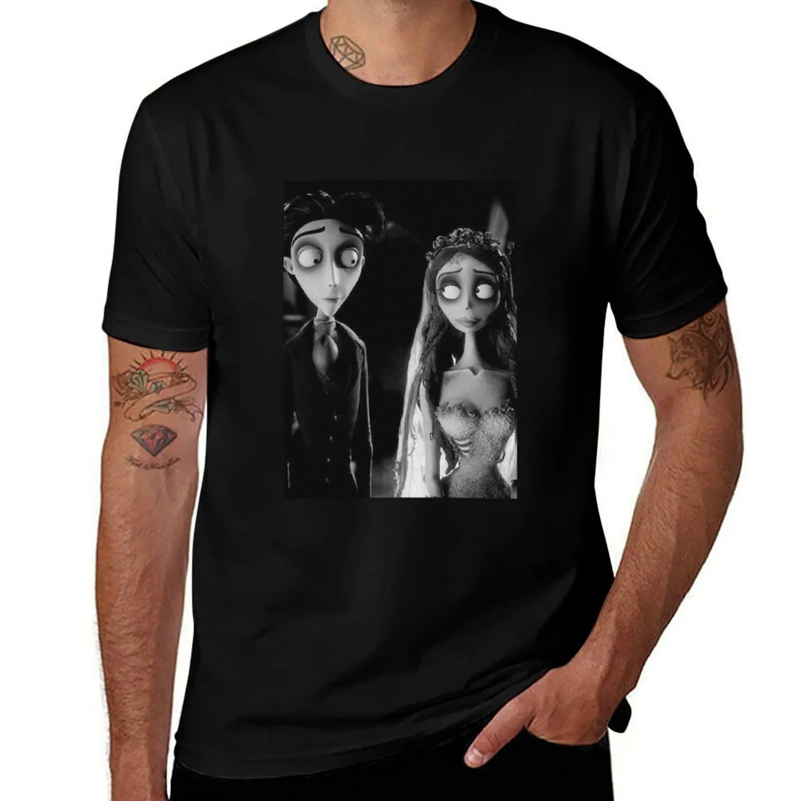 corpse bride T-Shirt Summer Fashion Casual Tee Shirt