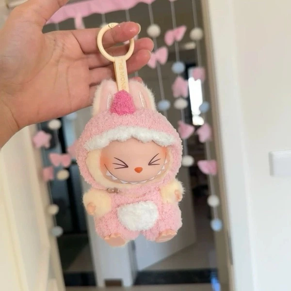 

Одежда для кукол Labubu Labubu V1V2V3, виниловые куклы, замена чистой детской одежды с динозавром ручной работы, подарок на Хэллоуин с Рождеством