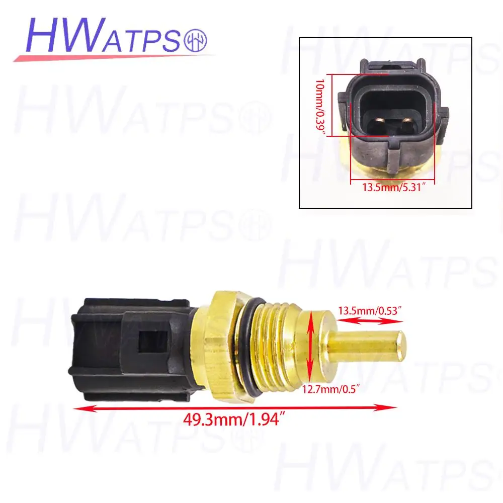 1/2/3/5pcs Coolant Water Temperature Sensor 8982602570 8-98260257-0 For ISUZU 700P 4HK1 CHEVROLET FVZ7.8 D-MAX RT503.0 98260257