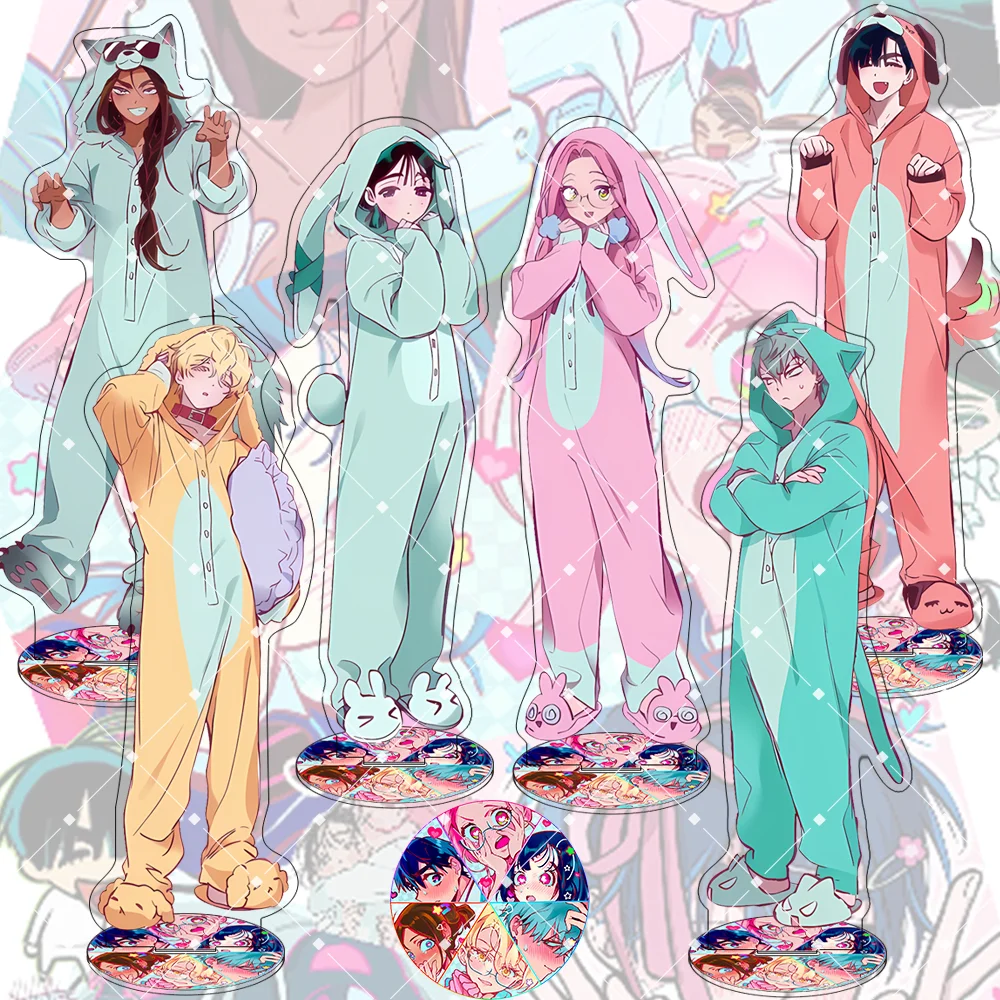 Fashion Anime Alien Stage Acrylic Stand keychain 15CM Till Ivan Luka Sua Mizi Hyuna living room decor daily ornament keepsake