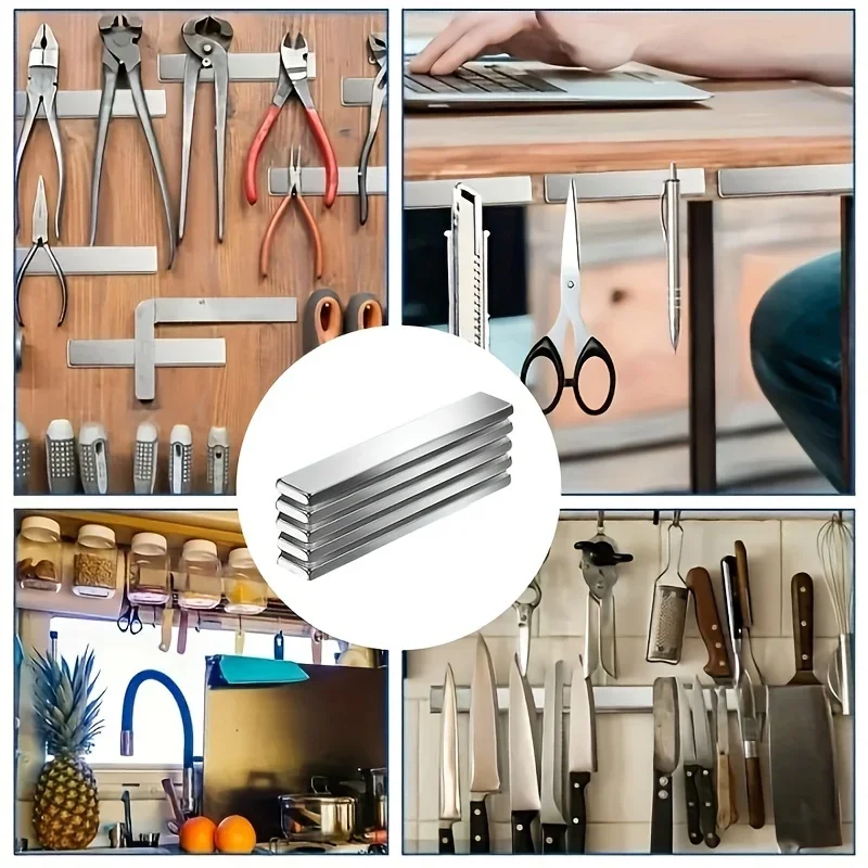 10 مقاس غير قياسي 25 × 10 × 2 مم مغناطيس مستطيل، مغناطيس ممدود، ومغناطيس مصغر. مناسبة لمكتبة الأدوات