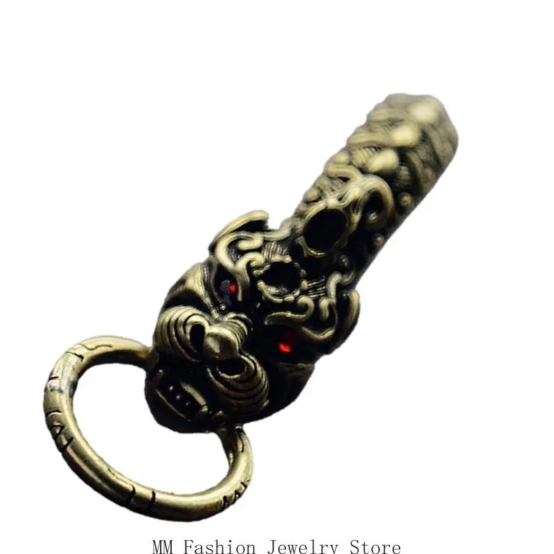 

D0UB Carved Loong Keychains For Keys Or Small Items for Kids Teens Adults