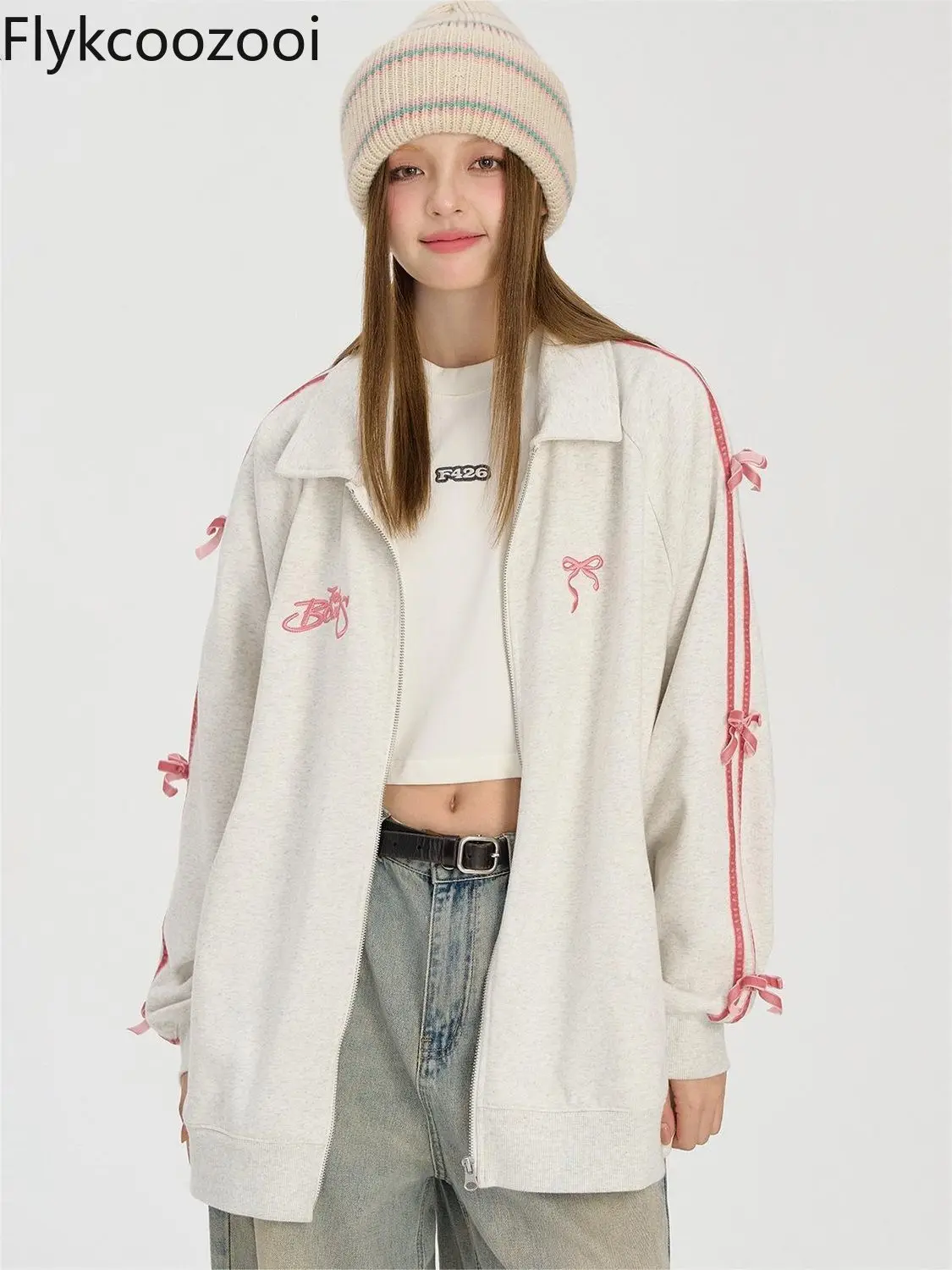 Three-dimensional Bow Embroidery Stormtrope Sun Protection Coat Women\'s Summer 2024 New Loose Mid-length Top Jacket Women