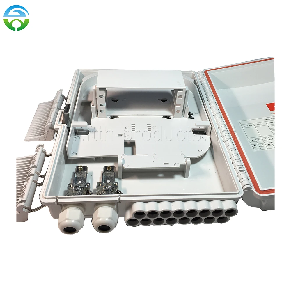 FTTH Terminal Box, 16 Core, 1X16 PLC Splitter, HY-20-T16D, 10Pcs