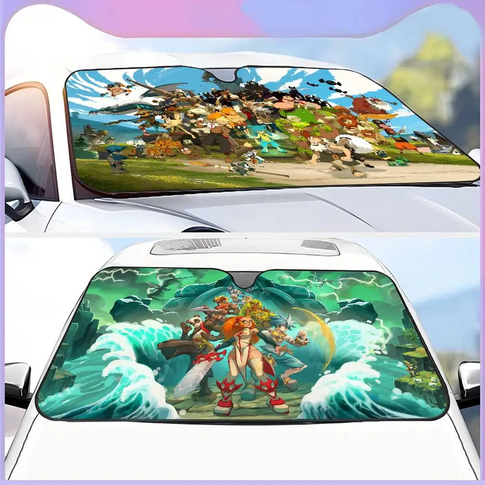 Role Playing Game W-WakfuS Car Sun Shade Windshield Foldable Cute Funny Sunshade By Vincent For Car Truck SUV Blocks
