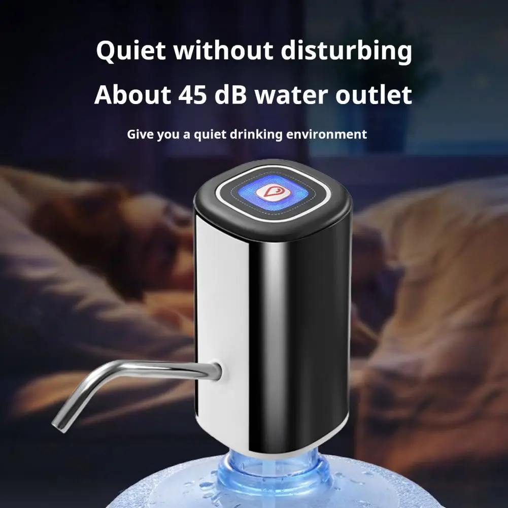 Hassle-free Water Dispenser Electric Automatic 5 Gallon Water Bottle Dispenser for Home Office Camping Usb for Drinking