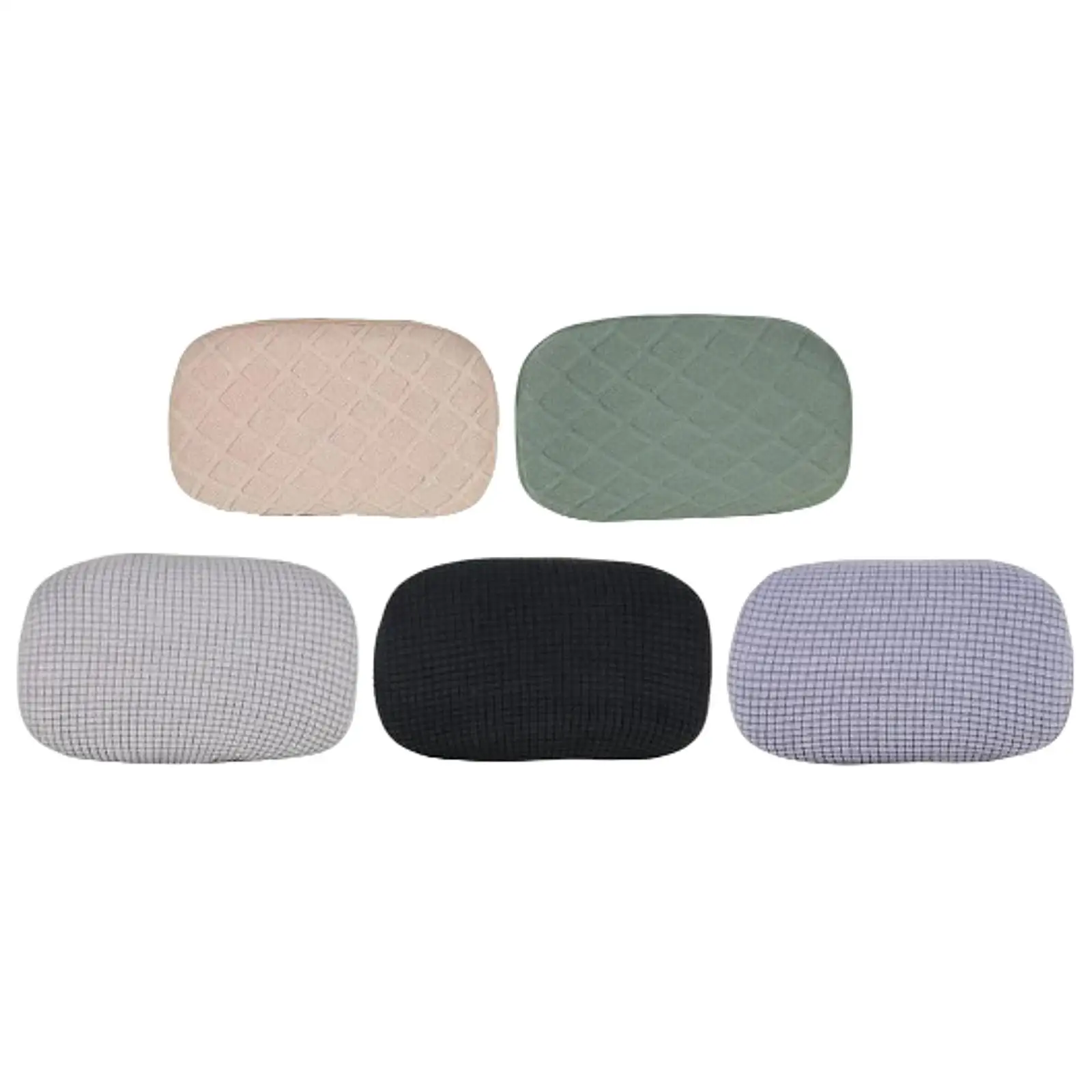 Removable Polyester Chairs Headrest Cover Universal Elastic Slipcover for Desk Computer Chair Protection