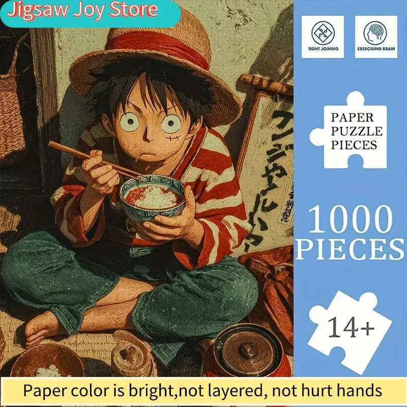 

Набор пазлов с популярными аниме-персонажами, 50*70 см/19.69*27.56 дюймов, большие пазлы для взрослых, увлекательное производство наизусть, подходят для всей семьи