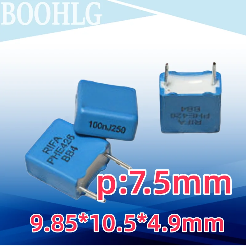 

10 шт. 0,1 мкФ 250 В 100NF 104 аудио связанный конденсатор 7,5P