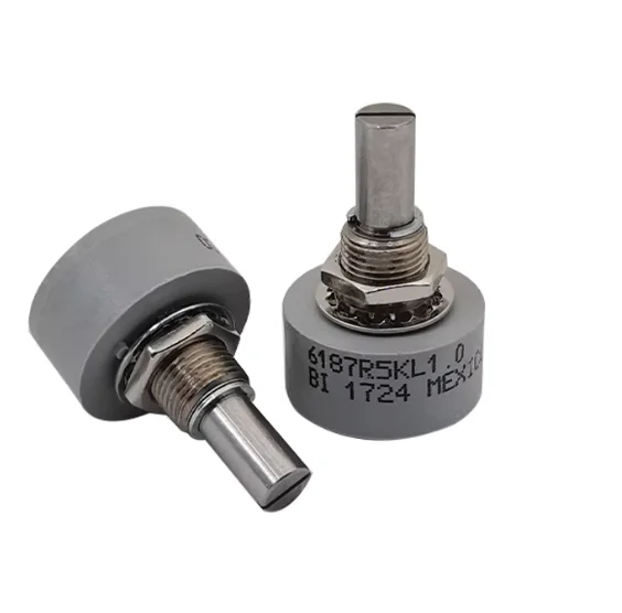 

[YK] 40 шт./лот 6187R10K 6187R 10K Прецизионный потенциометр для электронных компонентов