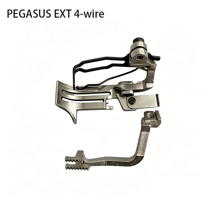 PEGASUS EXT 4-wire Sewing Machine Synchronous Presser Foot & Feed Dog Set EXT Series Overlock Machine Spare Parts