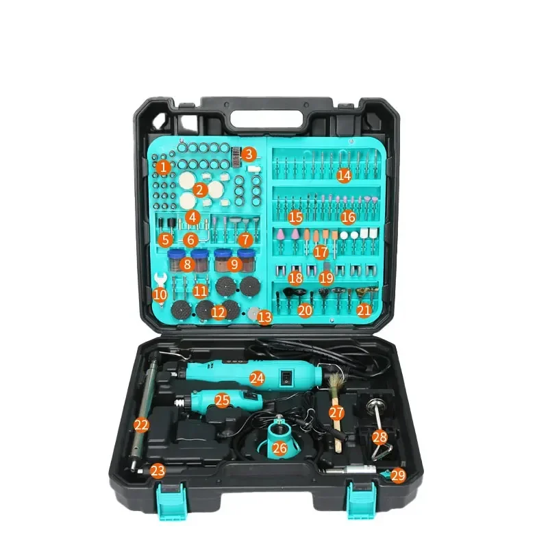 New Small Electric Grinder Jade Carving Machine Tool Wood Carving Root Carving Grinding And Polishing Machine Set