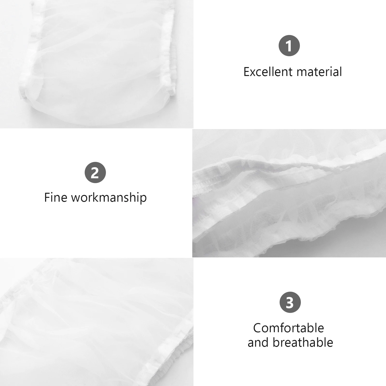 

Mesh Bird Cage Cover Skirt Net Catcher Floor Protector for Birds Cage Large Small Easy Clean Heavy Duty Elastic Fit
