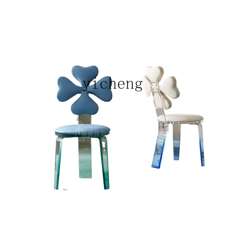 

ZK Home Makeup Stool Dining Room Dining Table and Chair Modern Simple and Light Luxury Bedroom Make-up Chair fairy garden