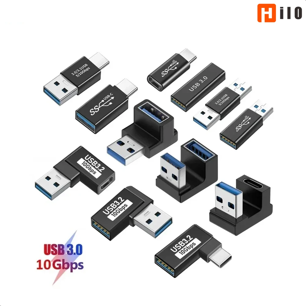 

Universal USB 3.0 OTG Type C Adapter USB C Male to USB-A Male Converter Female for Macbook Huawei Xiaomi Samsung Ipad Connector
