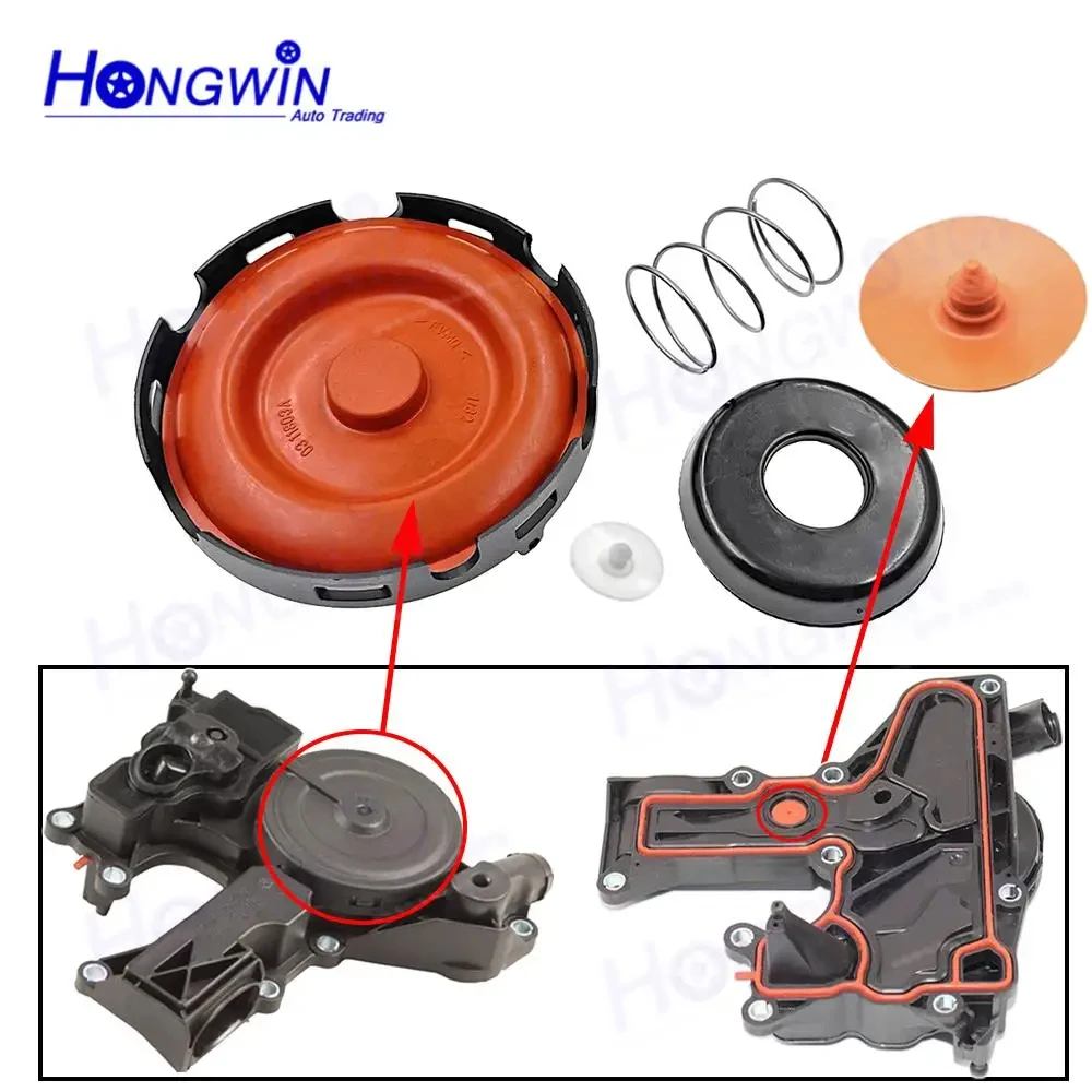 917-064 06H103495 06H103495AC Oil Separator PCV Valve Repair Kit For VW AMAROK BEETLE Seat Skoda SEAT LEON AUDI A3 A4 A5 A6 RS