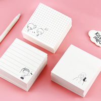 Simple Style Memo Notes Fantasy Girl Black and White Memo Pad  Notes Office Study Memos N Times Wholesale Sticky Notes