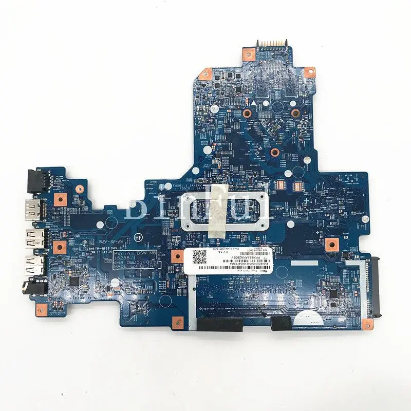 856695-601 856695-501 856695-001 untuk HP 17 17-X 17T-X Laptop Motherboard 15288-1 448.08D01.0011 dengan N3060 CPU 100% telah diuji penuh