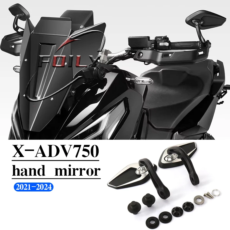 

Espejos retrovisores para motocicleta, espejo retrovisor para manillar, accesorios para Honda X-ADV 750 XADV750 X-ADV750 2021-20