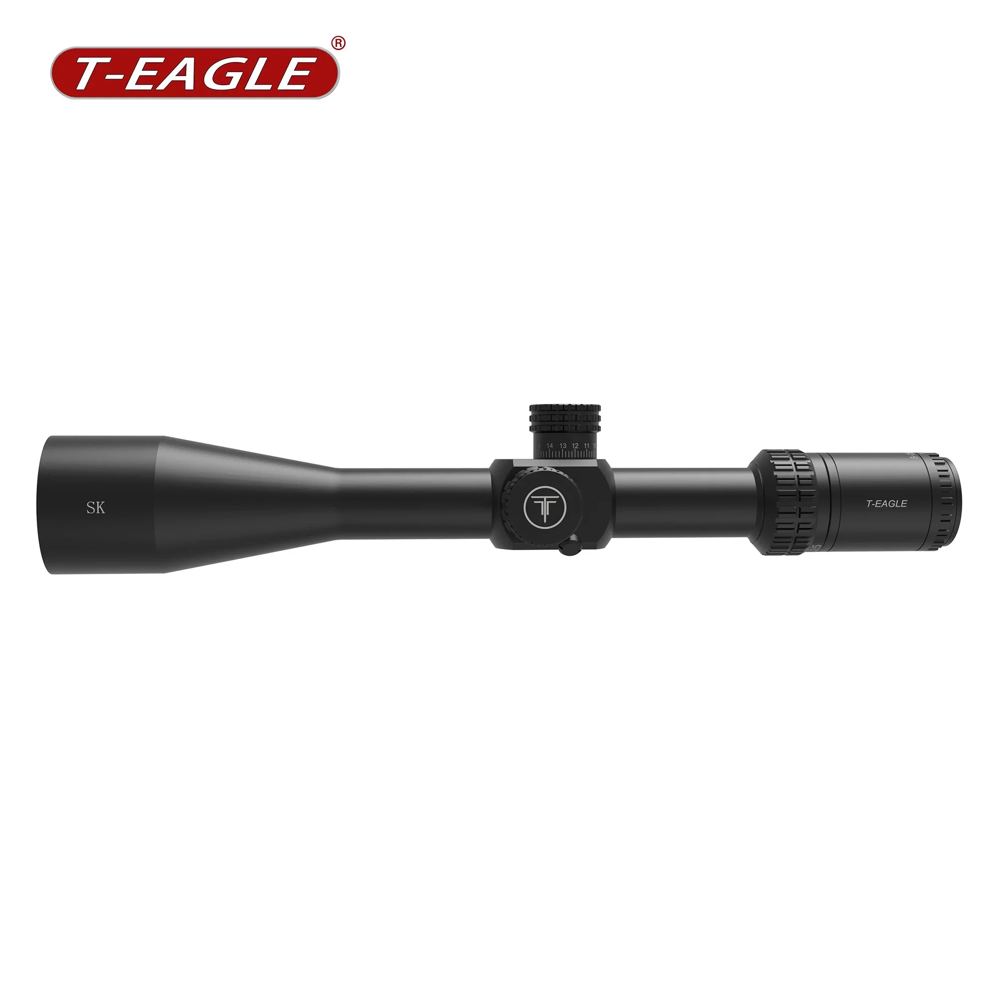 T-EAGLE SK 5-25X50SFIR FFP Caza عجلة كبيرة منظار البندقية التكتيكي للصيد محفورة الزجاج شبكاني نطاق بندقية قناص نطاق Lunetas #5