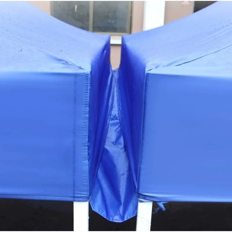 Canopy outdoor rainproof sink awning stall umbrella awning connection rainproof telescopic folding awning water discharge  1pcs