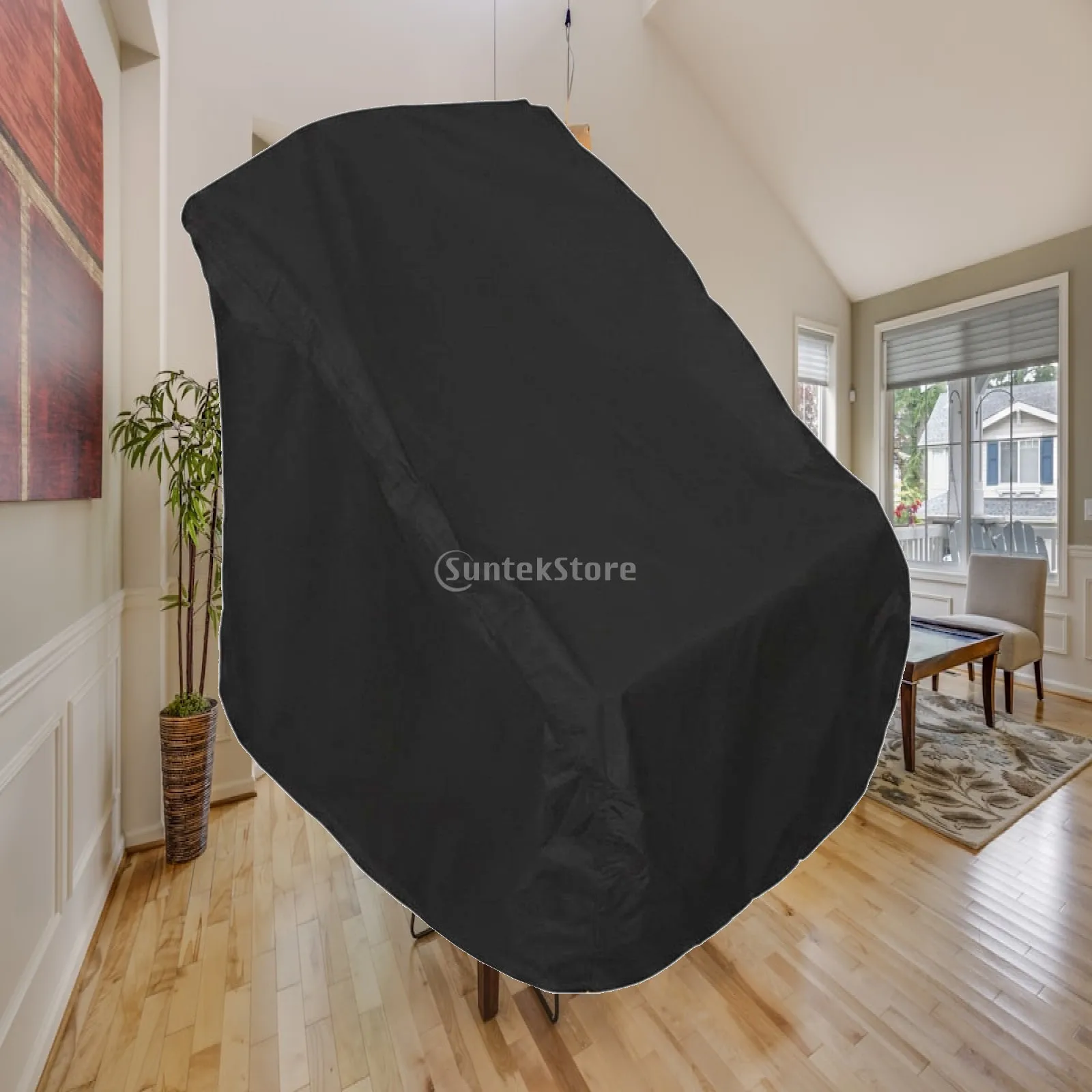 Durable Oxford Waterproof Boat Seat Cover with Drawstring Marine Chair Outdoor Protector Anti Damp Dust for Yacht Storage