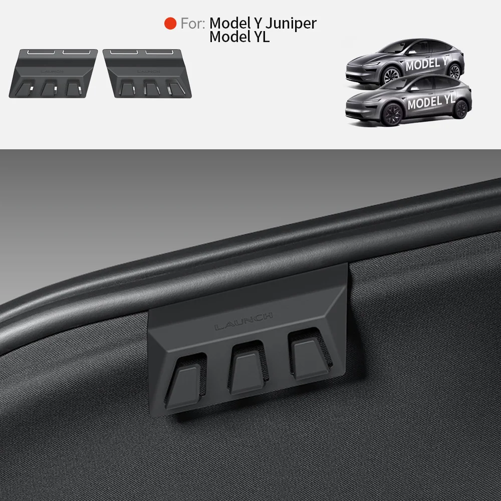 

YZ For Tesla Model YL Y Juniper Accessories Hidden Car Rear Trunk Storage Hook Accessories Left And Right Both Side Storage Hook