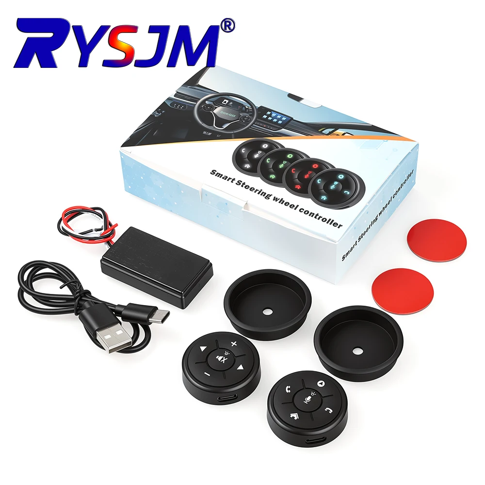  10 Keys Remote Controls  Wireless Car Steering Wheel Control Button For Car Radio DVD GPS Multimedia Navigation Player