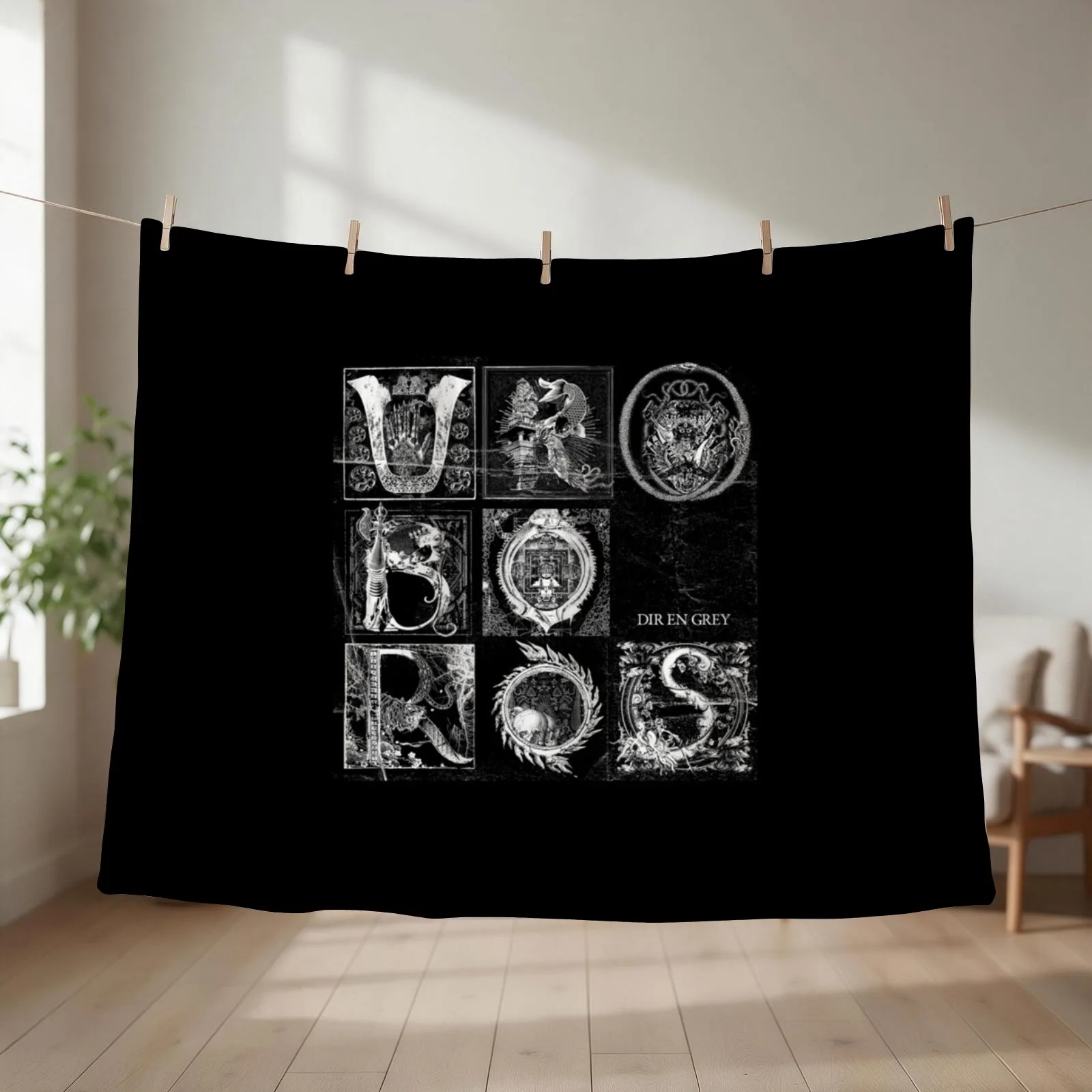 DIR EN GREY Gift For Men and Women, Gift Father Day, Gift Halloween Day, Thanksgiving, Christmas Day Throw Blanket