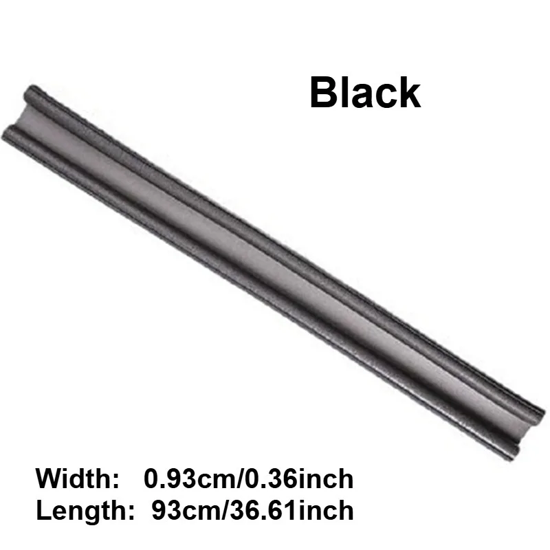 1 لفة حماية من الطقس، قابس باب متعدد الأغراض مقاوم للرياح، مكنسة باب سفلية قابلة للتعديل، مانع مقاومة للضوضاء والرياح