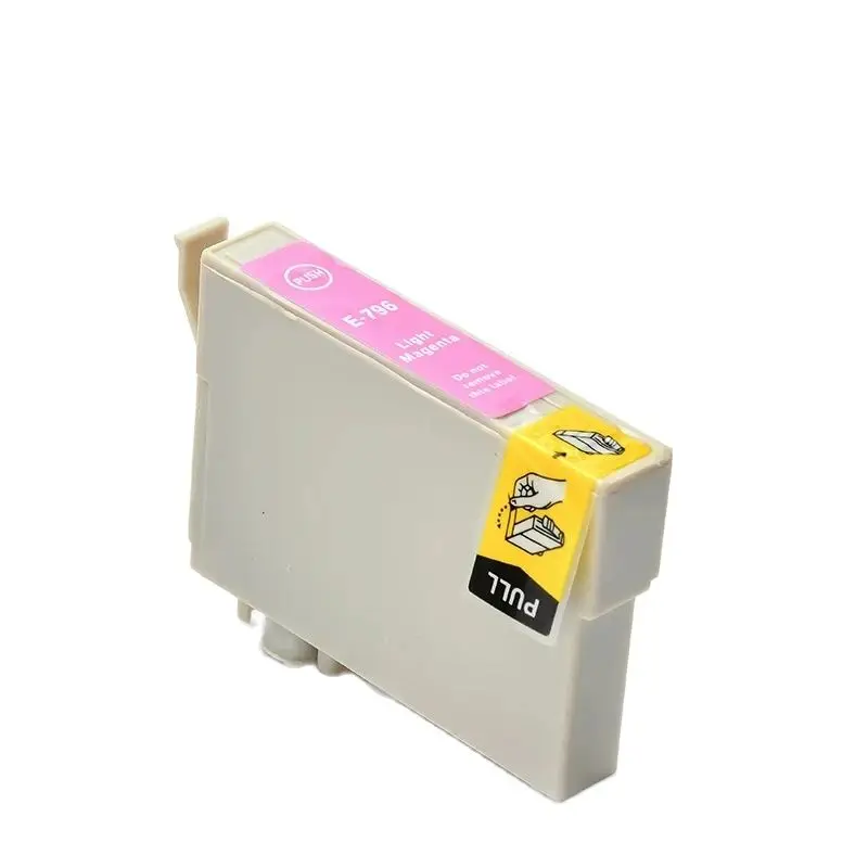 79 T0791 T0791-T0796 خرطوشة حبر نافثة للحبر متوافقة الألوان المميزة للطابعة Epson Stylus Photo 1400 1430