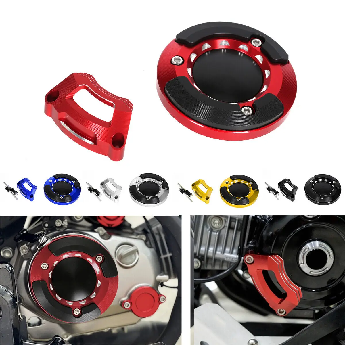 

For HONDA Monkey 125 2018-2024 SUPER CUB C125 Motor Engine Stator Crash Guard CNC Left Right Engine Crash Guard Cover Sliders