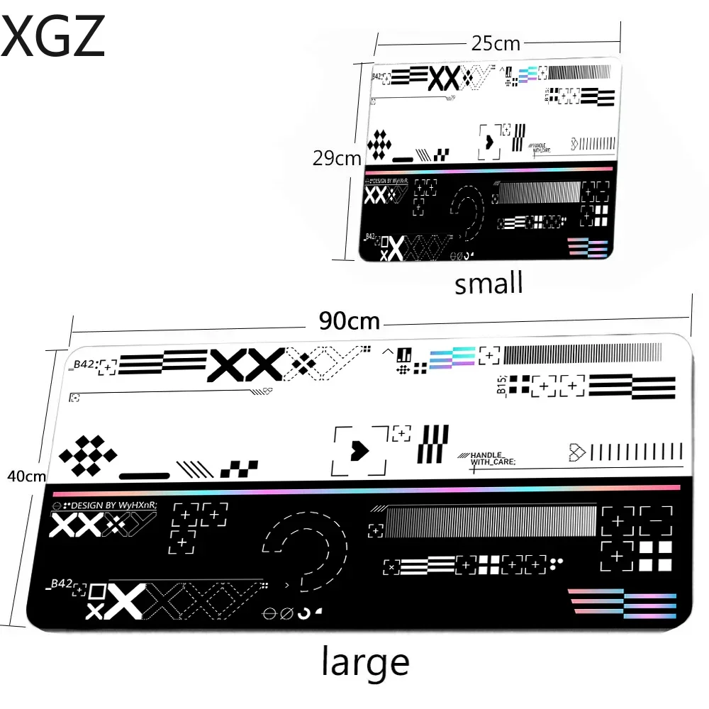 XXL Large Mousepad Keyboard mat CS GO Print Stream Design Counter Strike Gaming Mouse Pad Anime Girl Gamer Kawaii Desk Mat Pink image 2