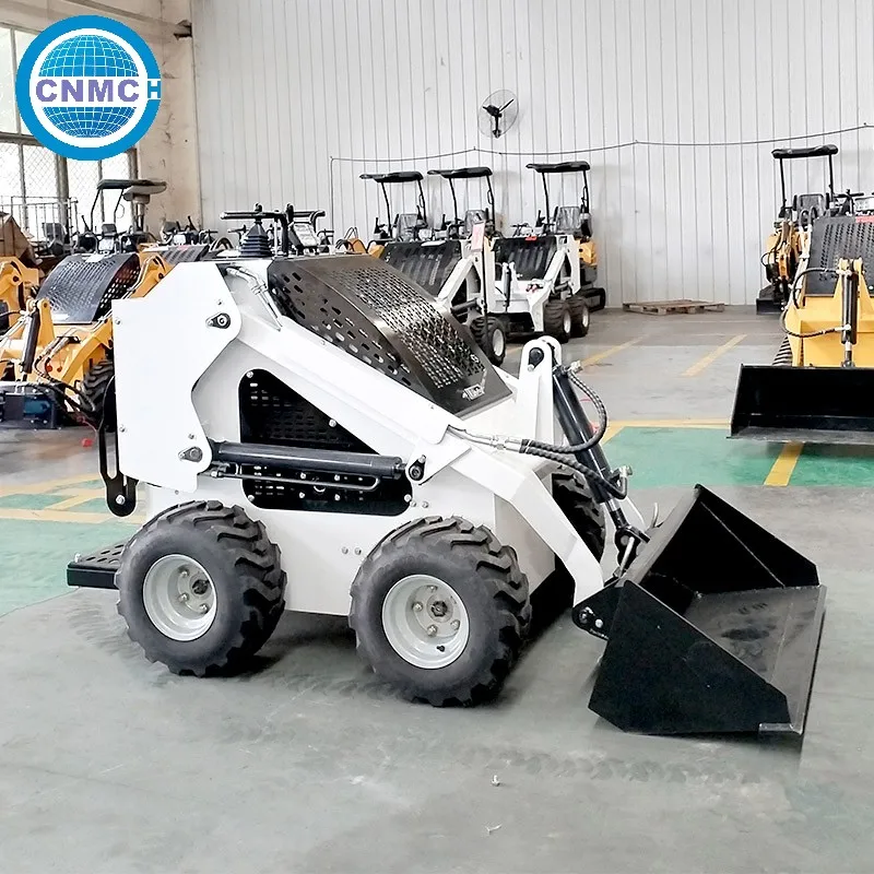 

CNM-S360 Wheel Skid Steer Loader Compact Stand-on Mini Skid Steer Loader CE EPA Euro 5Engine Customized Skid Steer Farm Use