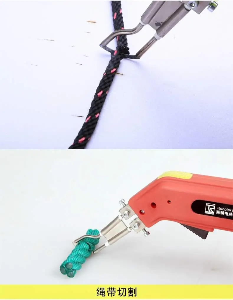 Stoffen warmtemes Nylon touwsnijder Elektrisch heet mes