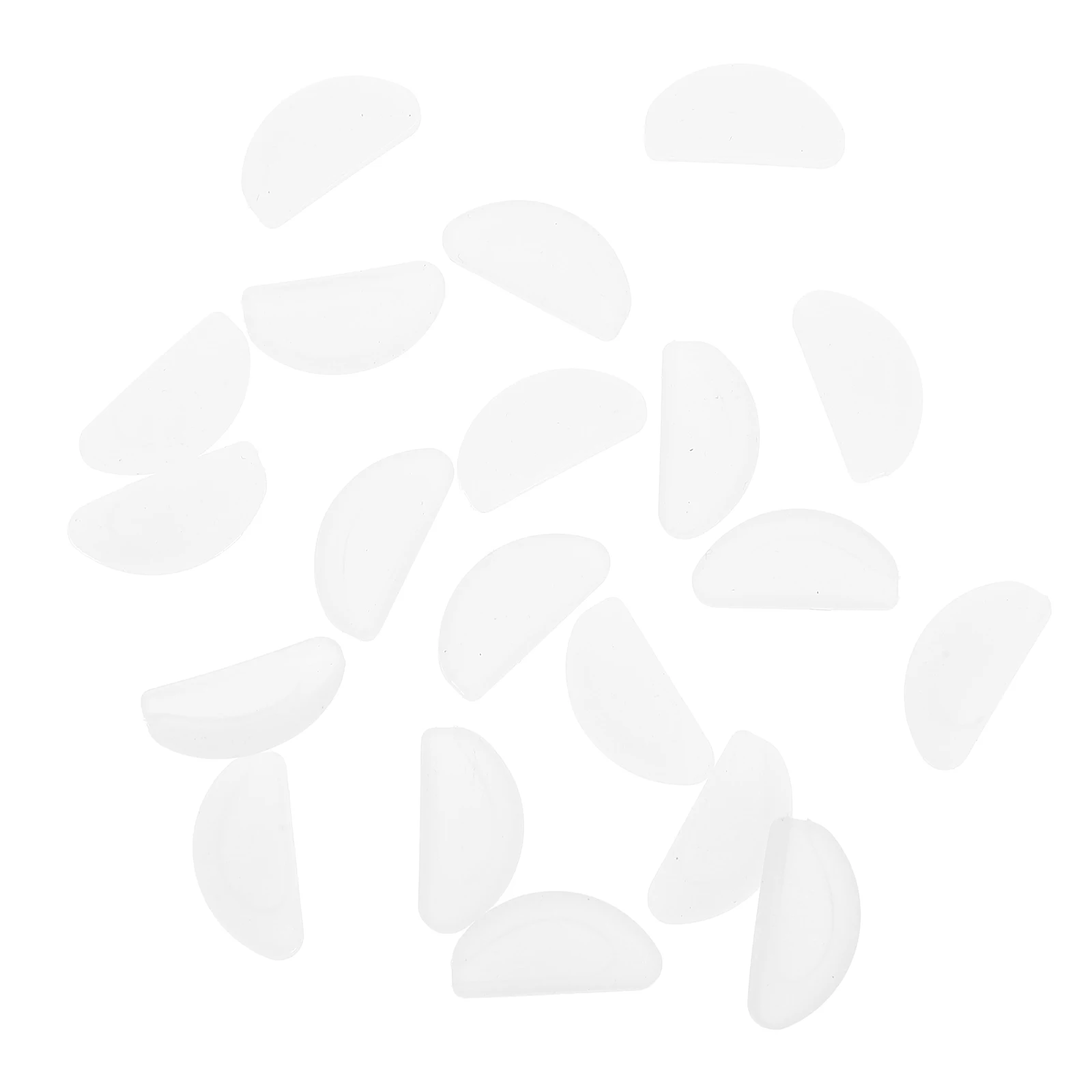 

10 Pairs Anti Nose Pads Glasses Eyeglass Soft Silicone Cushion Reusable Eyewear Support Pads For Sunglasses Non