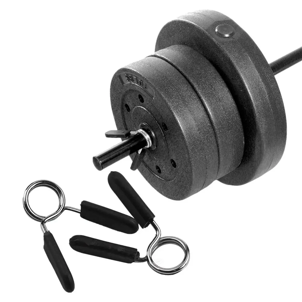 25/28/30mm Barbell Gym Weight Lifting Bar Dumbbell Lock Clamp Spring Collar Clips New