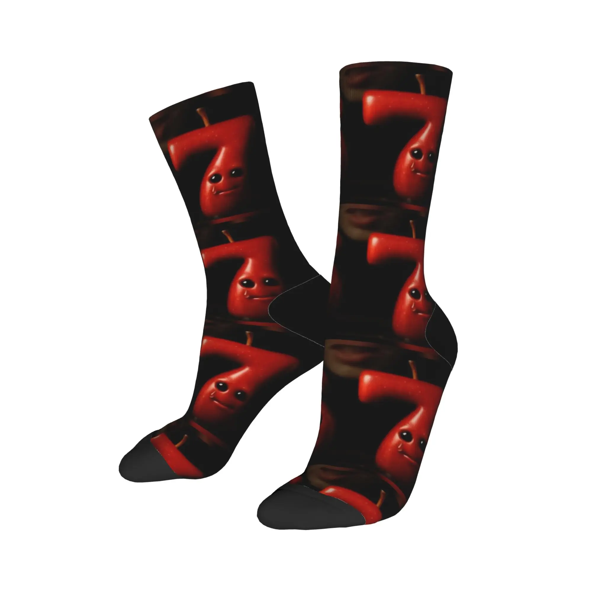 AI أبل 67 الجنرال Z ميمي BrainRot جوارب Kawaii الجوارب الكبار الرجال عالية الجودة الجوارب الشتاء الدراجات نمط عدم الانزلاق الجوارب هدية #3