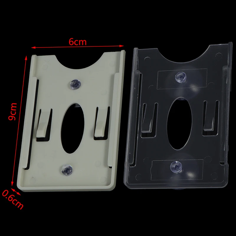 2 قطعة حامل بطاقة لزجاج السيارة الأمامي علامة زجاجية دائم ID حامل بطاقة IC بطاقات كم منظمة السيارة ديكور السيارة الداخلي #6