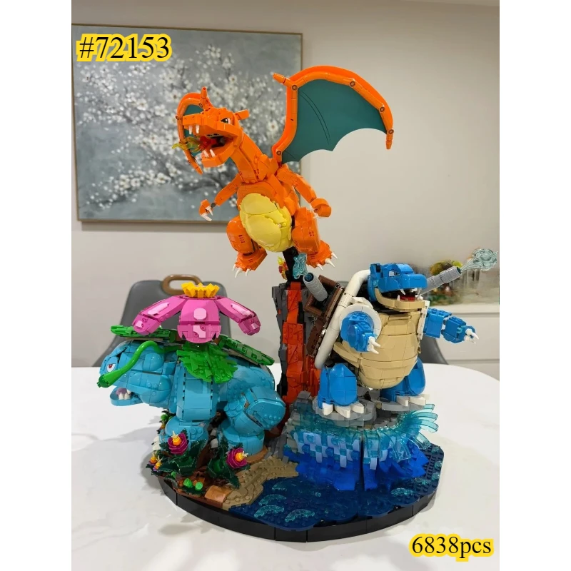 Ensemble de blocs de construction Collect Models 2026, 72153, compatible avec les pièces Legoed, adapté aux cadeaux d'Halloween et de Noël, 6838 pièces