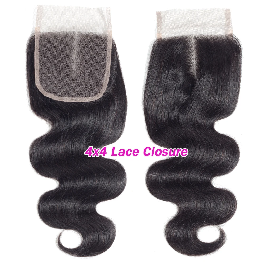 Wigqueen Hair 5x5 Closure HD Lace Body Wave Human Hair Invisible Transparent 4x4 Swiss Lace Closure Only Pre Plucked Baby Hair