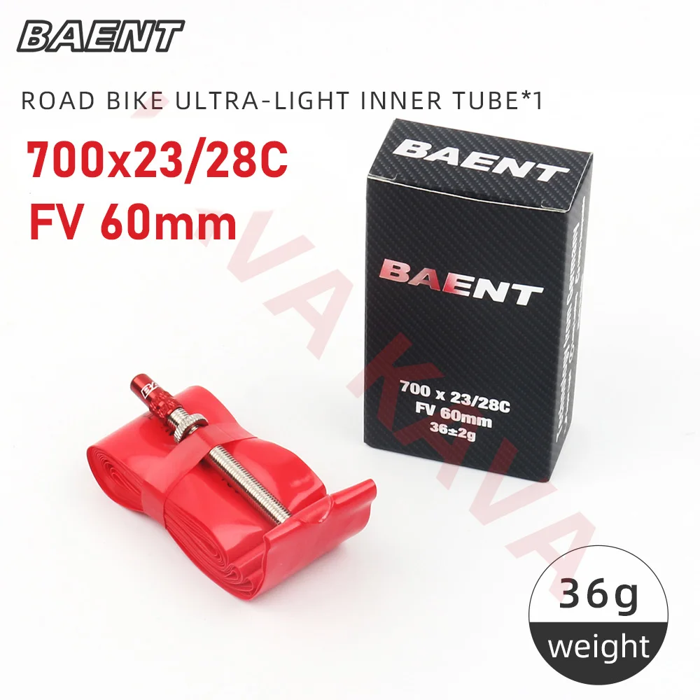 Baent Ultralight Bike Inner Tube Folding Bicycle TPU Material Small Wheel Tire 48mm 60mm Length French Valve Super Light