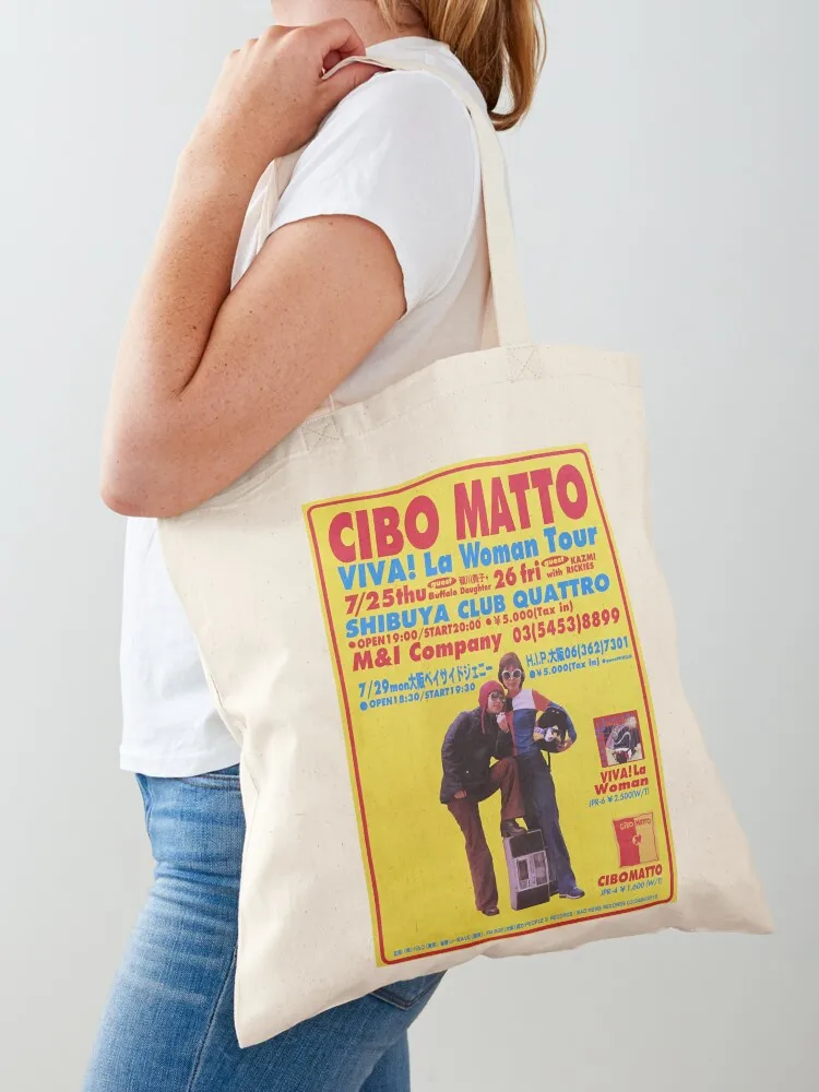 

Cibo Matto - Viva! La Tote Bag Reusable bags Portable shopping bag cloth bag woman Big women