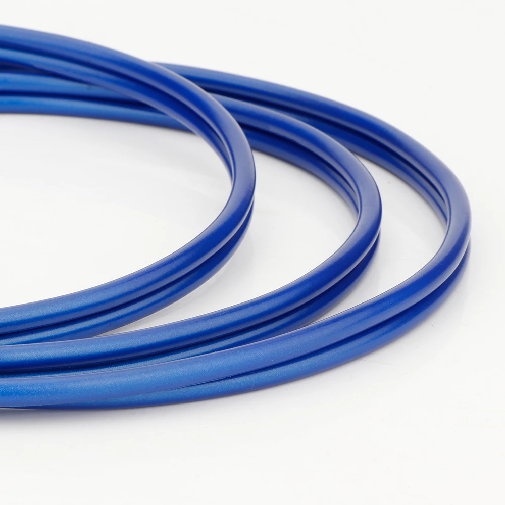 OCC الفضة تصفيح كابل الربط ، 1.5 متر ، ليتون RCA التوصيل ، إشارة Clitz اقناع ، الأزرق نفس نمط مذكرة الصوت ، Hifi الصوت OCC