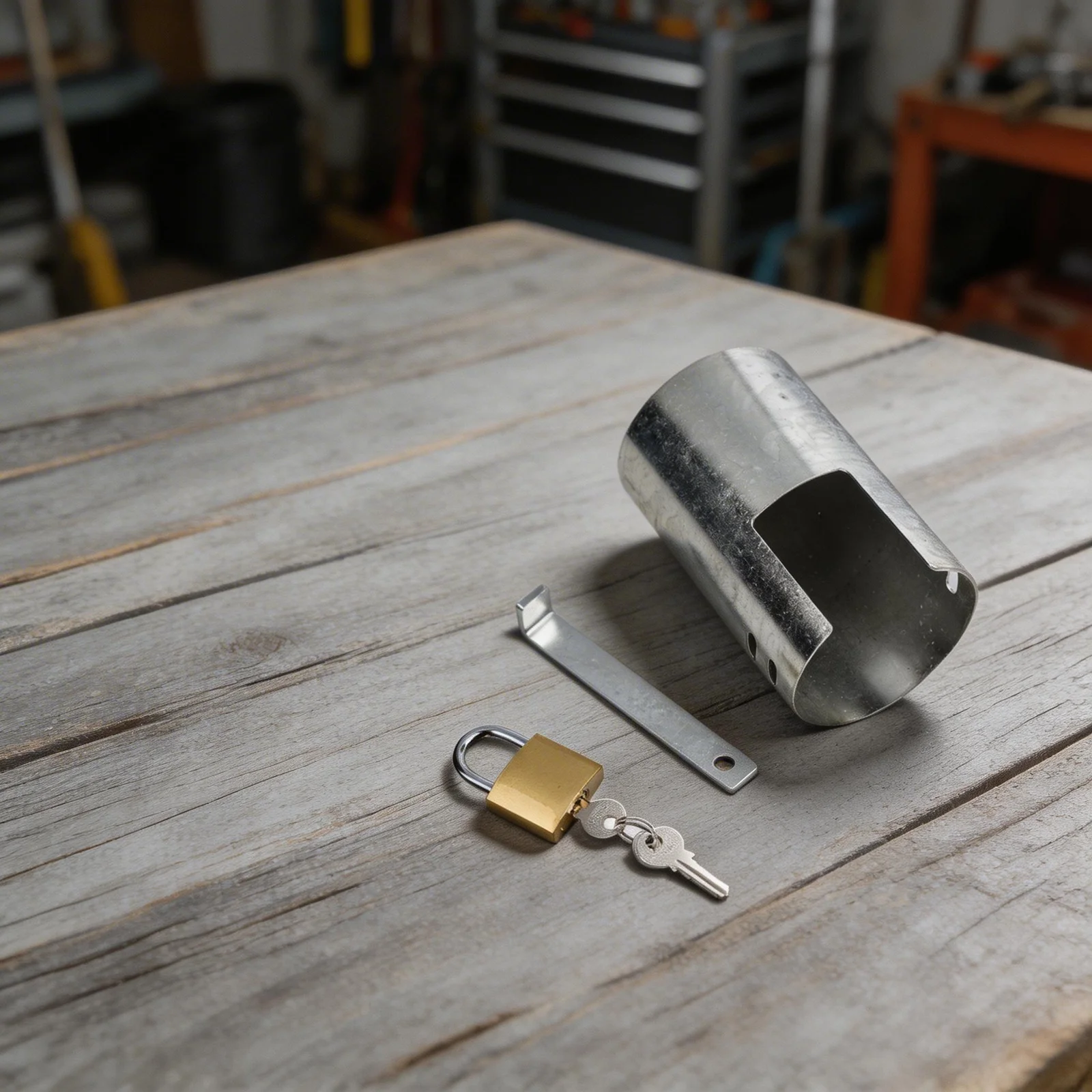 Galvanized faucet lock cover anti theft protection for outdoor taps secure garden water supply vandal resistant