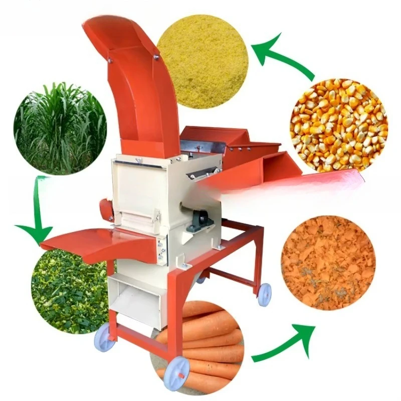 

Cow Grass Cutting Kneading Mini Goats Chaff Cutter Rabbit Feed Blades Grinder Machine Grass Crop Cutter For Sale